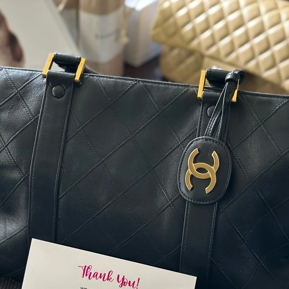 Authentic Chanel Boston Bag - Picture 6 of 9